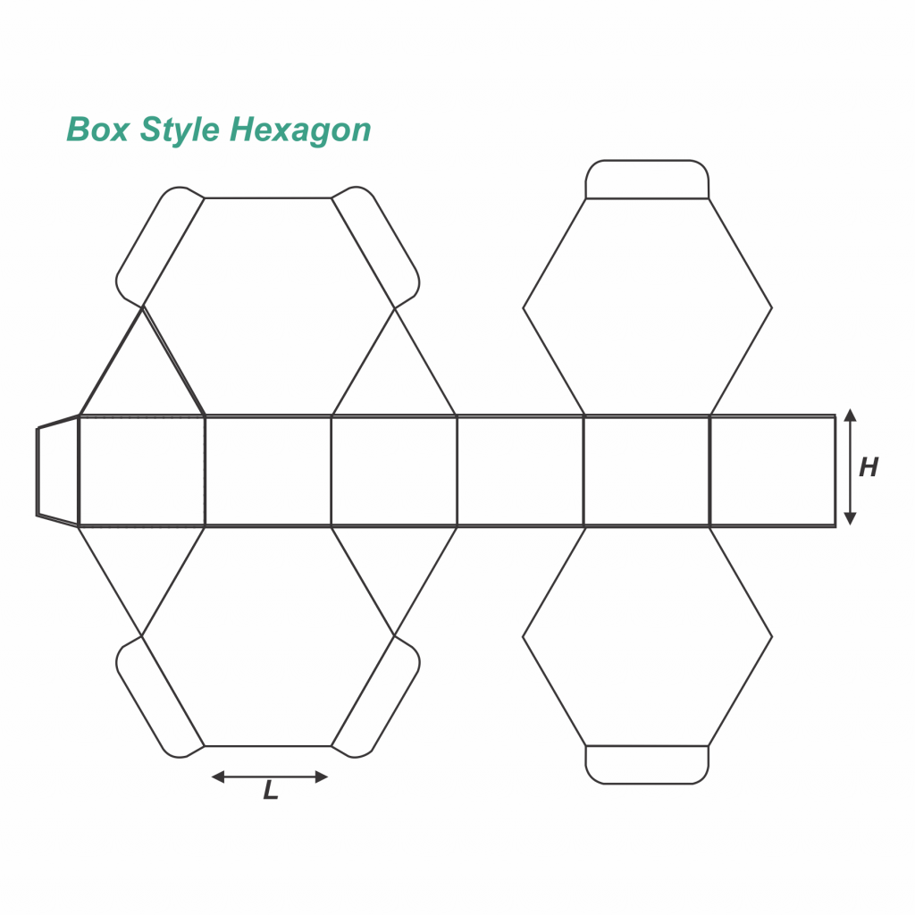 Hexagon - Custom Boxes Pack